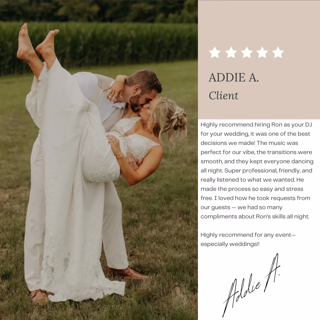 Pinnacle Moments DJ Services Client Reviews Addde A